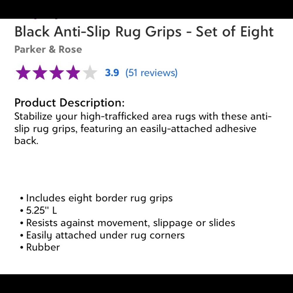 Anti-slip Rug Grips - Picture 3 of 3